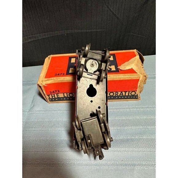 Vintage Lionel Trains O Gauge Post War Pennsylvania Metal Caboose 2472 With Box - Picture 5 of 6